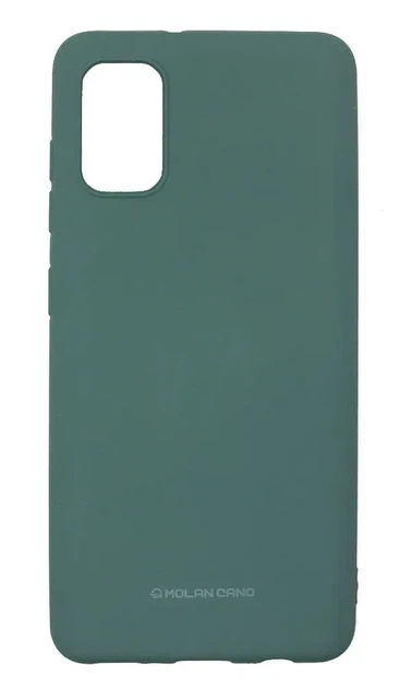 Чохол Molan Silicone для Samsung A41 SM-A415F Green - Фото 1 Чохол Molan Silicone для Samsung A41 SM-A415F Green - изображение 1