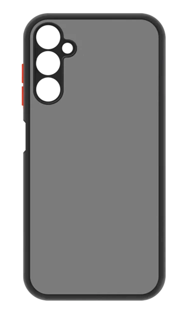 Чохол-накладка MakeFuture Frame Matte PC+TPU для Samsung A14 SM-A145F Black - Фото 1 Чохол-накладка MakeFuture Frame Matte PC+TPU для Samsung A14 SM-A145F Black - изображение 1