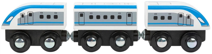 Zestaw drewniany Small Foot Most kolejowy z akcesoriami 60 elementów (4020972114921) - obraz 5