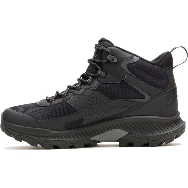 Черевики демісезонні для туризму Merrell Speed Strike 2 MID GTX Mns black 41 (100083553) - Фото 3 Черевики демісезонні для туризму Merrell Speed Strike 2 MID GTX Mns black 41 (100083553) - зображення 3