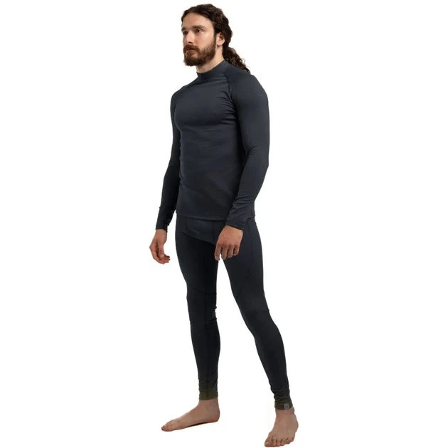 Термофутболка Turbat Yeti Top 2 Mns чоловіча anthracite black L чорна - Фото 2 Термофутболка Turbat Yeti Top 2 Mns чоловіча anthracite black L чорна - зображення 2