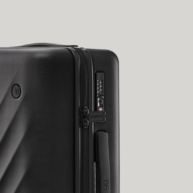 Чемодан Xiaomi Ninetygo Ripple Luggage 20' 48 л Черный (6941413222167) - изображение 4