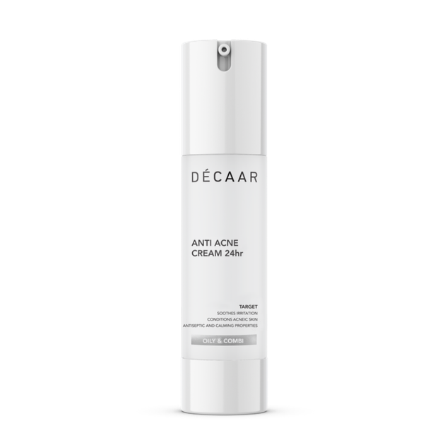Крем Анти-акне протизапальний 24 години догляду Anti Acne Cream 24hr DÉCAAR 50 мл - Фото 1 Крем Анти-акне протизапальний 24 години догляду Anti Acne Cream 24hr DÉCAAR 50 мл - зображення 1