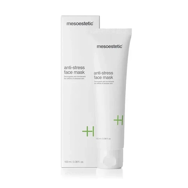 Заспокійлива маска для обвичування Анти-Стрес/Anti-stress face mask Mesoestetic 100 мл - Фото 1 Заспокійлива маска для обвичування Анти-Стрес/Anti-stress face mask Mesoestetic 100 мл - изображение 1