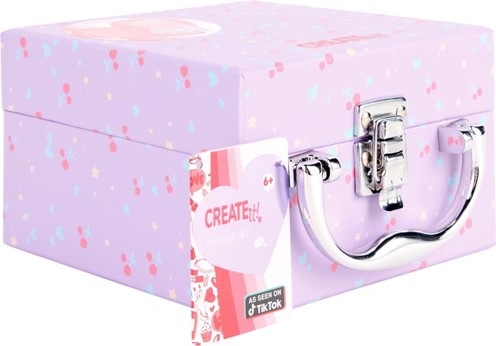 Набір косметики Create it! у бузковому кейсі на замочку TOYS884506 (8719668029781) - зображення 3