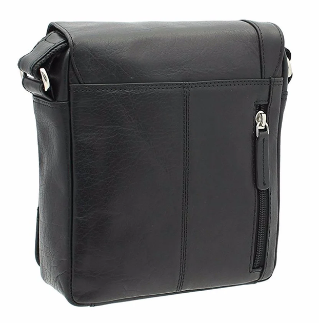 Чоловіча шкіряна сумка через плече Visconti S7 Messenger Bag A5 (Black) - Фото 7 Чоловіча шкіряна сумка через плече Visconti S7 Messenger Bag A5 (Black) - зображення 7