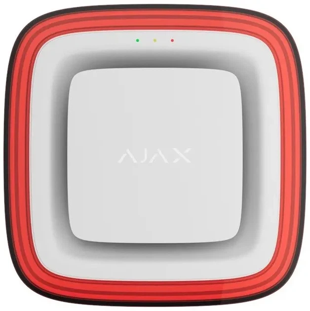 Датчик пожарный светозвуковой Ajax EN54 FireProtect VAD Sounder white, Jeweller, EN54, беспроводной, белый - Фото 1 Датчик пожарный светозвуковой Ajax EN54 FireProtect VAD Sounder white, Jeweller, EN54, беспроводной, белый - изображение 1