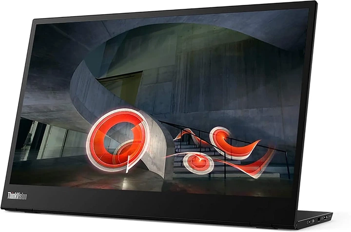 Монітор портативний 14" Lenovo ThinkVision M14 Full HD IPS 60 Гц (61DDUAT6EU) Б/В - зображення 3