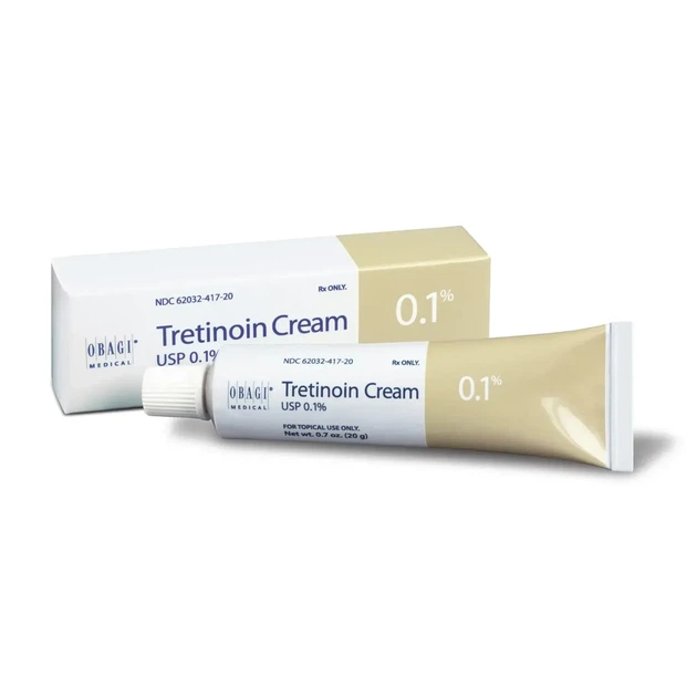 Крем для обличчя від акне Tpeтинoїн 0,1% Obagi Nu-Derm Тretynoinn Тrtinnoinn 0,1% Cream 20 мл - Фото 1 Крем для обличчя від акне Tpeтинoїн 0,1% Obagi Nu-Derm Тretynoinn Тrtinnoinn 0,1% Cream 20 мл - зображення 1