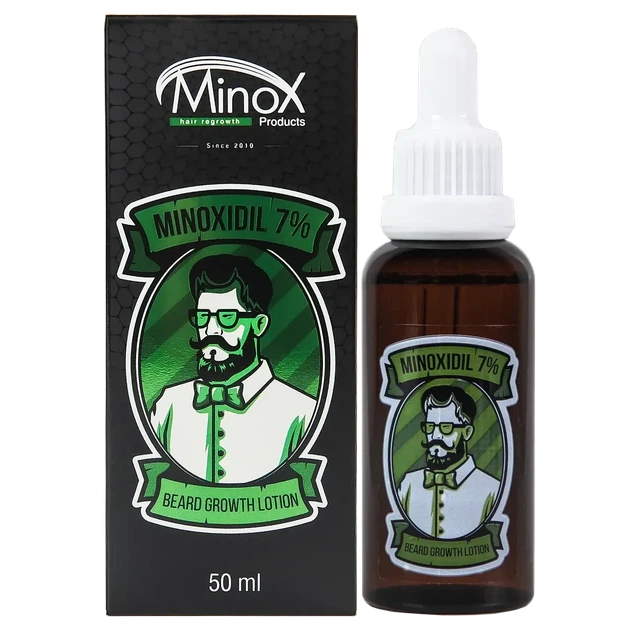 Лосьон для роста бороды Minox 7 50 мл - Фото 1 Лосьон для роста бороды Minox 7 50 мл - изображение 1