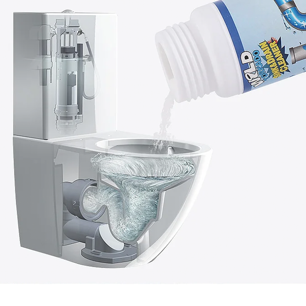 Мощный очиститель для мойки и слива порошок 100 г WILD Tornado Sink Drain Cleaner - изображение 4
