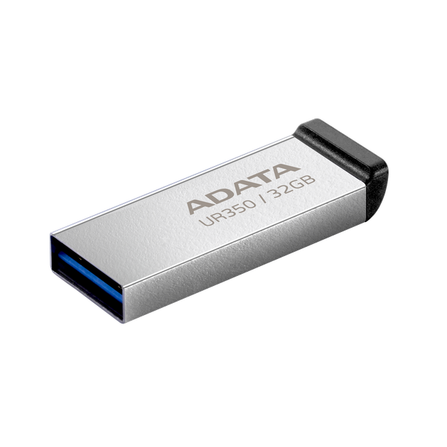 Флеш-накопичувач ADATA USB 3.2 UR 350 32Gb Silver/Black (UR350-32G-RSR/BK) - изображение 9