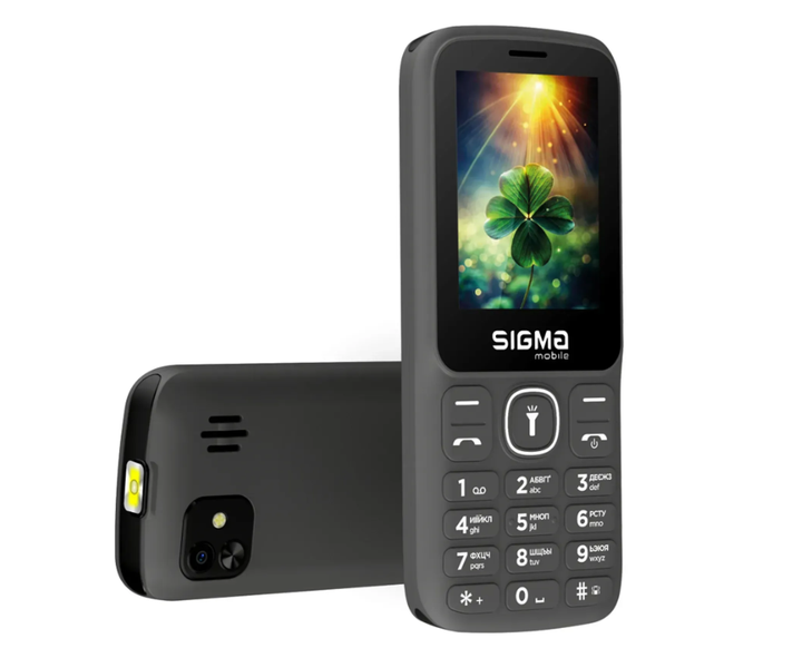 Мобильный телефон Sigma X-style 242 LUCKY Grey UA - Фото 4 Мобильный телефон Sigma X-style 242 LUCKY Grey UA - изображение 4