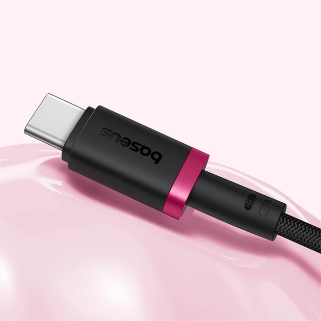 Кабель Baseus Dura Series Fast Charging Cable USB to Type-C 60W 1m Red+Black (P10377802U01-01) - Фото 8 Кабель Baseus Dura Series Fast Charging Cable USB to Type-C 60W 1m Red+Black (P10377802U01-01) - изображение 8