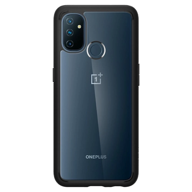 Чохол Spigen Ultra Hybrid для OnePlus Nord N100 (ACS02603) Matte Black - зображення 3