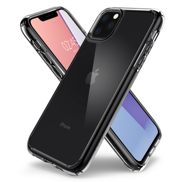 Чохол Spigen Crystal Hybrid для Apple iPhone 11 Pro (077CS27114) Crystal Clear - зображення 5