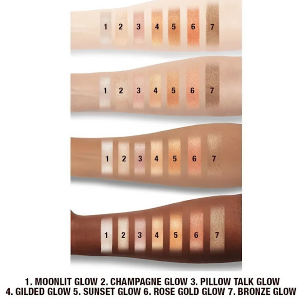 Деликатний сухой хайлайтер Charlotte Tilbury Hollywood Glow Glide Architect Highlighter Pillow Talk Glow 6.5 г - Фото 8 Деликатний сухой хайлайтер Charlotte Tilbury Hollywood Glow Glide Architect Highlighter Pillow Talk Glow 6.5 г - изображение 8