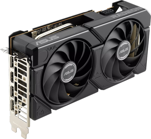 Відеокарта AMD Radeon RX 7600 8GB Asus Dual Evo OC (DUAL-RX7600-O8G-EVO) - Фото 2 Відеокарта AMD Radeon RX 7600 8GB Asus Dual Evo OC (DUAL-RX7600-O8G-EVO) - зображення 2