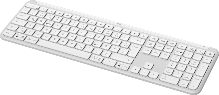 Клавіатура бездротова Logitech Signature Slim K950 US OffWhite (920-012466) - зображення 3