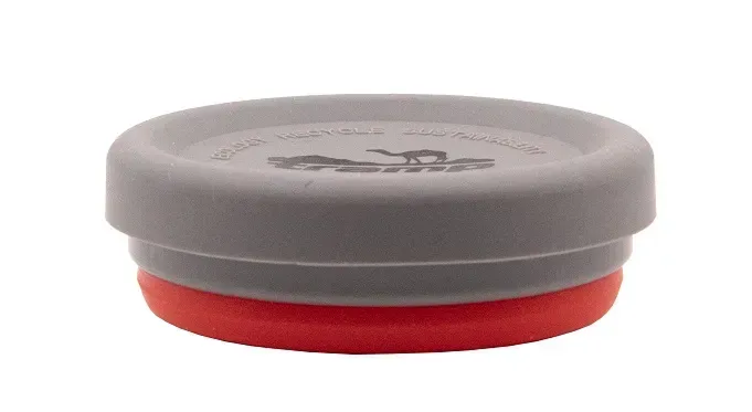 Стакан складаний Tramp силіконовий з кришкою 200мл Червоний (UTRC-126-terracota) - зображення 3