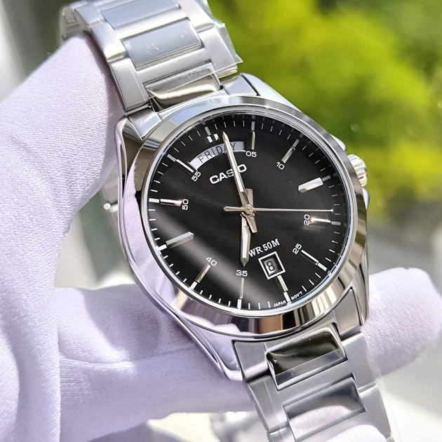 Мужские наручные часы CASIO MTP-1370D-1A1VEF - Фото 2 Мужские наручные часы CASIO MTP-1370D-1A1VEF - изображение 2
