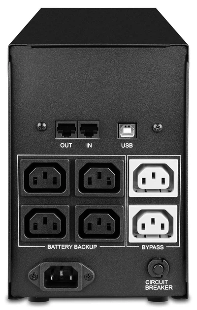 Источник бесперебойного питания Powercom Imperial / 1200 ВА / 720 Вт / 7.2 А*ч (IMD-1200AP) - изображение 4