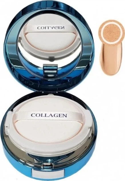 Cushion do twarzy Enough Collagen Aqua Air Cushion SPF50+ PA+++ z kolagenem 13 15 g (8809084080913) - obraz 2