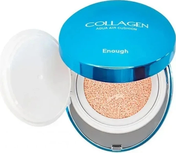 Cushion do twarzy Enough Collagen Aqua Air Cushion SPF50+ PA+++ z kolagenem 13 15 g (8809084080913) - obraz 3