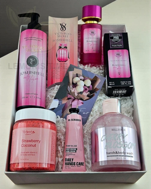 Подарочный набор косметики No Brand в стиле Victoria's Secret Bombshell 6 в 1 ver.22 - изображение 2