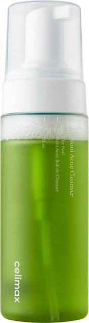 Пінка для вмивання обличчя Celimax The Real Noni Acne Bubble Cleanser 155 мл (8809541379468) - зображення 1
