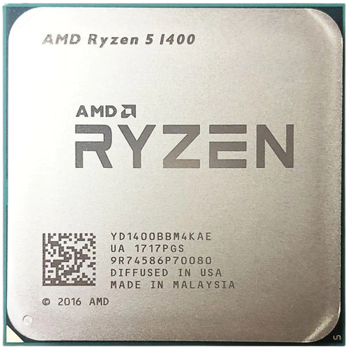 Процесор AMD Ryzen 5 1400 Socket AM4 (YD1400BBM4KAE) Б/В - Фото 1 Процесор AMD Ryzen 5 1400 Socket AM4 (YD1400BBM4KAE) Б/В - изображение 1