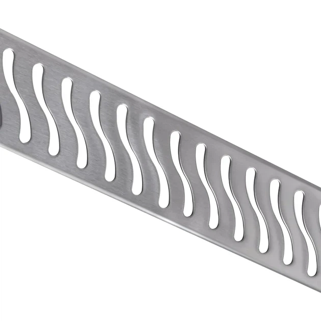 IT02-FT09/600 ITAL Душовий трап 600 мм, комбінований гідрозатвор, Brushed nickel (блістер) {5/1} - зображення 4