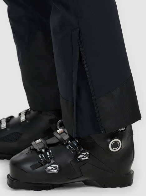 Лыжные брюки мембранные 10000 лыжные теплые с подтяжками 4F AW25 DEEP BLACK женские черные - 4FWAW25TFTRF0941 - M - изображение 7