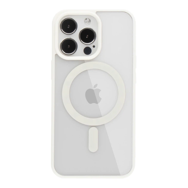 Чохол NEW TPU Color with Magsafe для iPhone 12 Pro Max Колір White - изображение 14