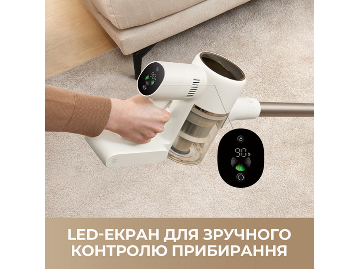 Пилосос 2 в 1 (вертикальний + ручний) Dreame R10s Aqua (VZV25A) - изображение 7