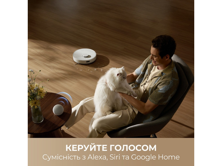 Робот-пилосос з вологим прибиранням Dreame Bot F10 White (RLF11SA) - изображение 5