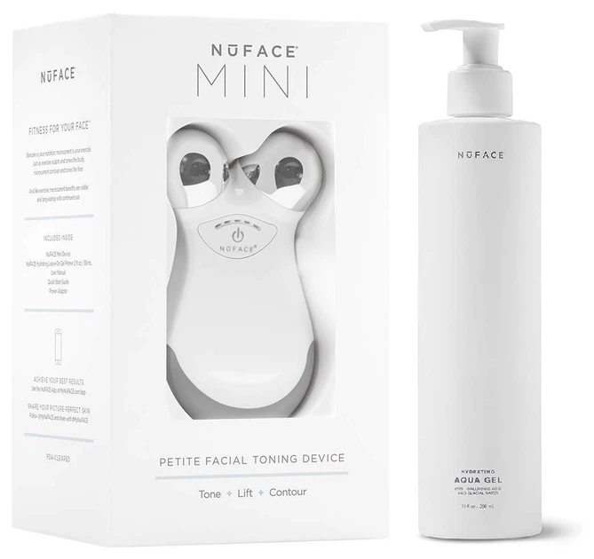 Набір NuFACE mini (США) Масажер + гель для мікрострумової терапії