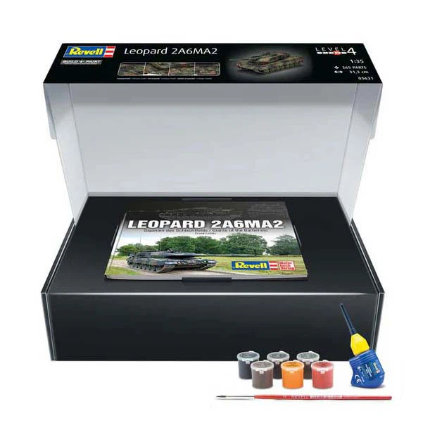 Zestaw modeli Revell 5380522 Leopard 2 A6A2 265 el (4009803056319) - obraz 4