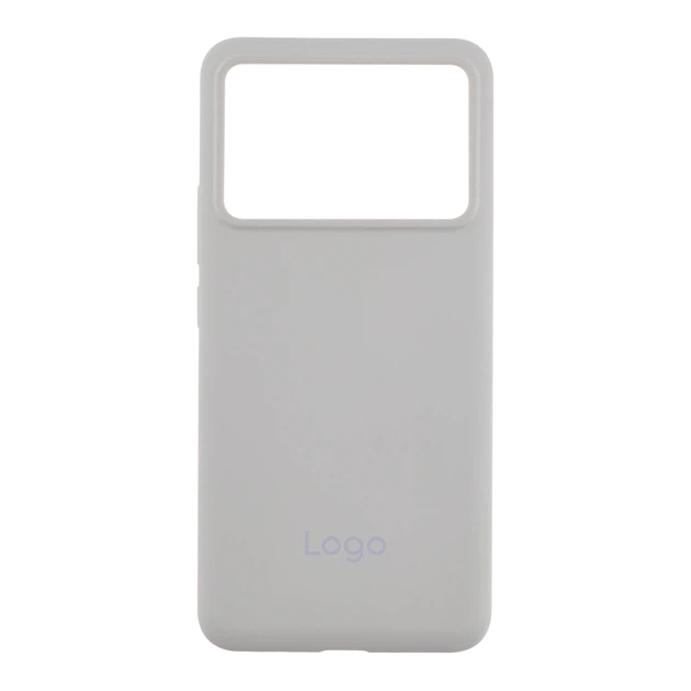 Чохол Liquid Silicone (AA) для Xiaomi Poco F6 Pro Колір 09.White - изображение 14
