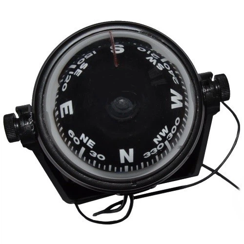 Компас Sunfine Marine 52 мм черный акрил с подсветкой 86 x 62 x 74 мм - Фото 1 Компас Sunfine Marine 52 мм черный акрил с подсветкой 86 x 62 x 74 мм - изображение 1