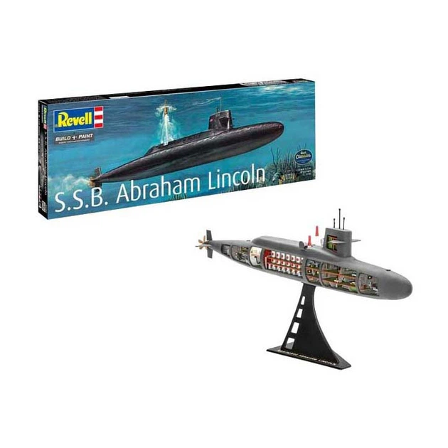 Zestaw modelowy Revell 5380516 SSB Abraham Lincoln 158 el (4009803051857) - obraz 5