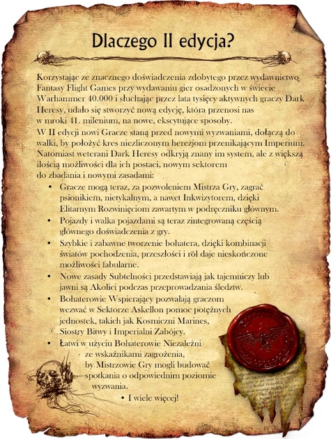 Gra planszowa Copernicus Corporation Dark Heresy 2 (9788361656364) - obraz 8