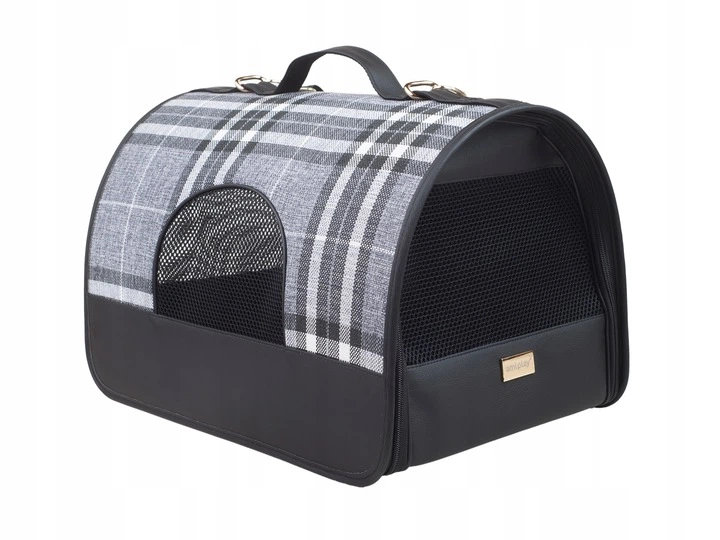 Torba transportowa dla psów Amiplay Kent M Czarna (5907563256507) - obraz 2