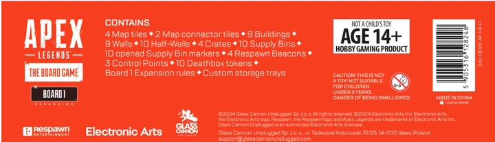 Dodatek do gry Glass Cannon Unplugged Apex Legends Board 1 Expansion (wersja angielska) (5905316128248) - obraz 3