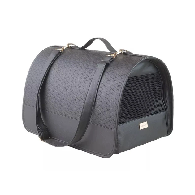 Torba transportowa dla kotów Amiplay New York M Czarna (5907563256439) - obraz 2