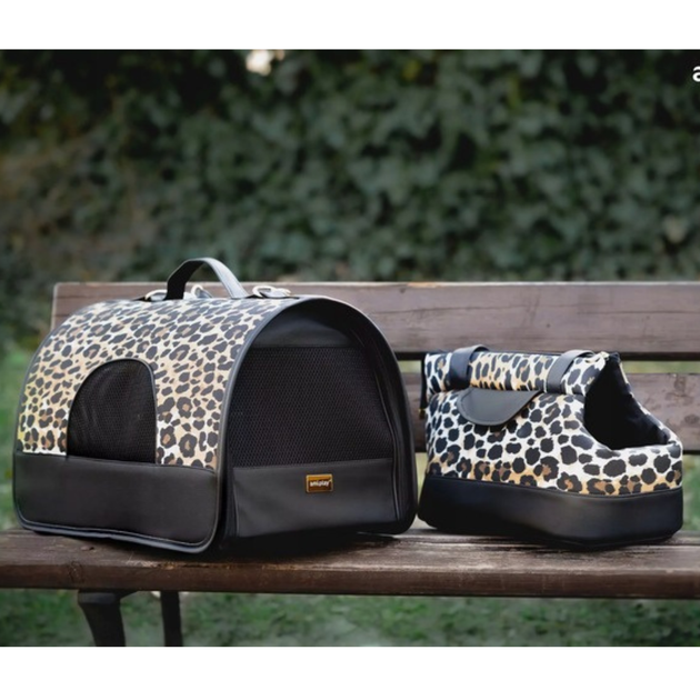 Транспортна сумка для собак Amiplay Safari L Пантера (5907563269729) - зображення 9