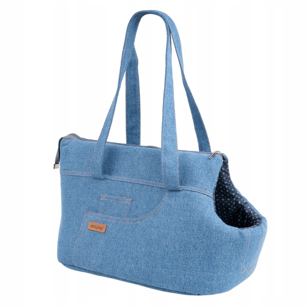 Транспортна сумка для собак Amiplay L Синя (5907563277502) - зображення 4