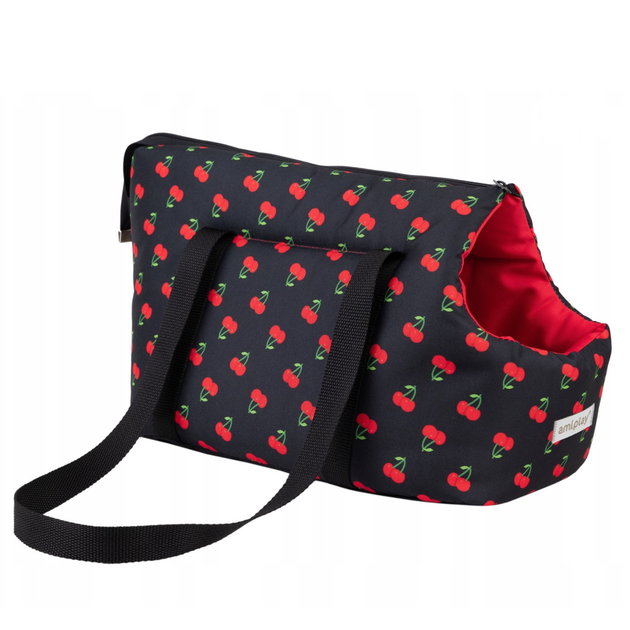 Torba transportowa dla kotów Amiplay BeHappy S Cherry (5907563298361) - obraz 6