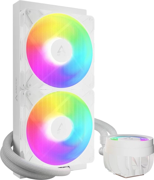Система водяного охолодження ARCTIC Liquid Freezer III Pro 280 A-RGB White (4895265000331) - зображення 2