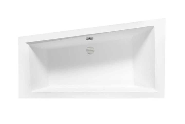 Ванна акрилова INTIMA SLIM 150х85 Права (соло) без ніг - Фото 1 Ванна акрилова INTIMA SLIM 150х85 Права (соло) без ніг - изображение 1